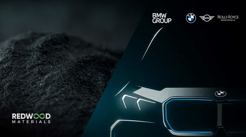 BMW to Partner with Redwood Materials for Battery Recycling