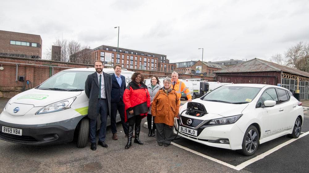 Nottingham City Council's Eastcroft Depot Launches V2G Demonstrator Project