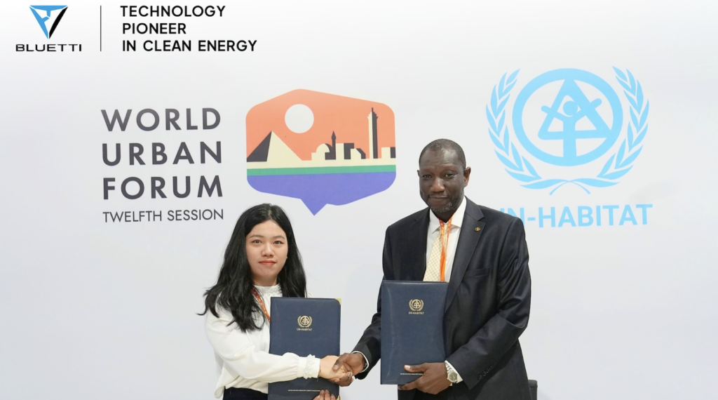 BLUETTI and UN-Habitat Partner for Clean Energy in Africa