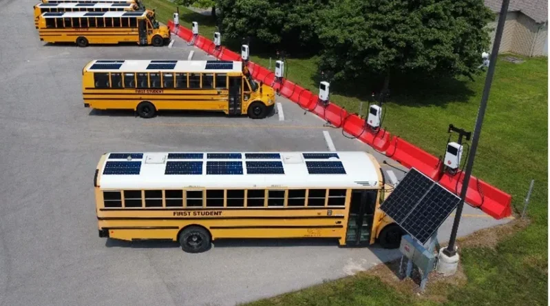 Con Ed and First Student Bring Solar Microgrid to New York