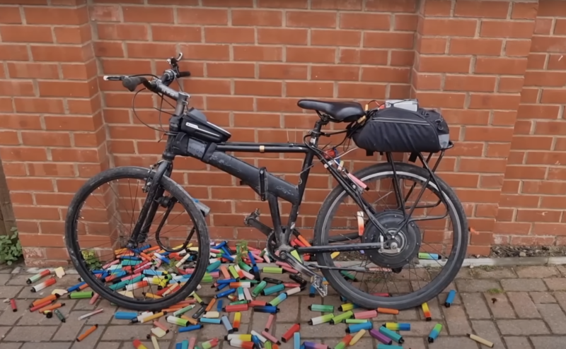 Revamping Waste: Vape Battery-Powered E-Bikes