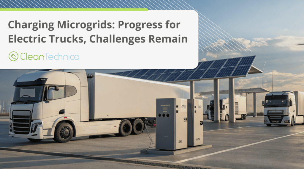 Charging Microgrids for Electric Trucks