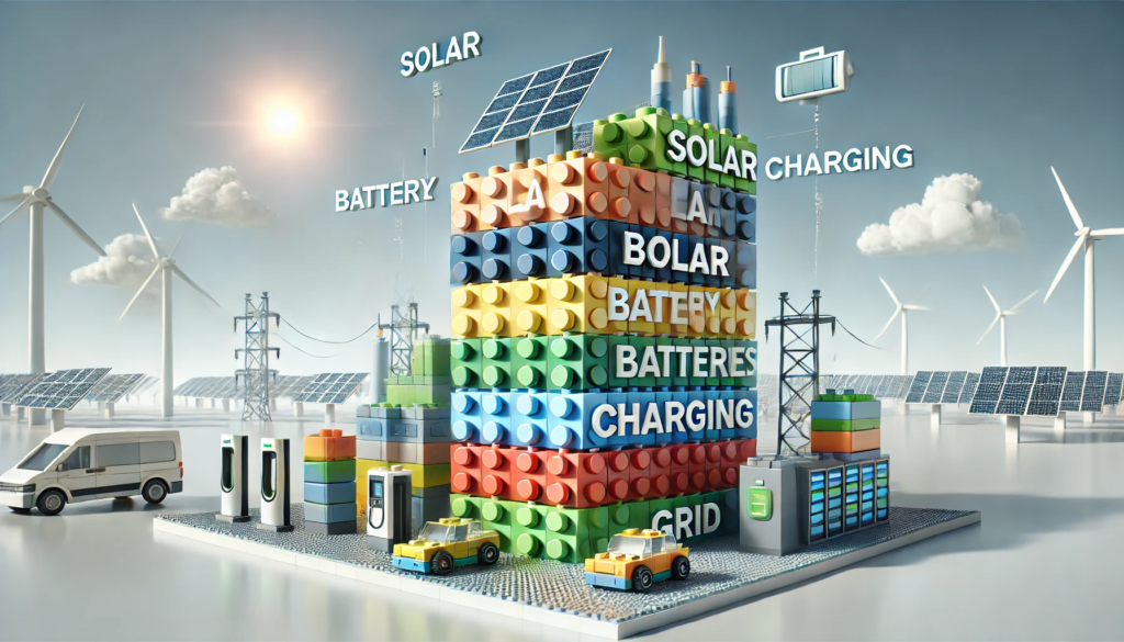 Modular Charging for Electric Trucks