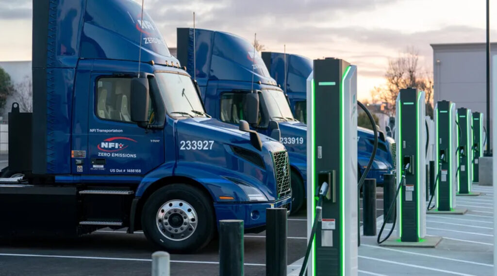 Solar & Battery Storage for Charging Electric Trucks Lead the Way