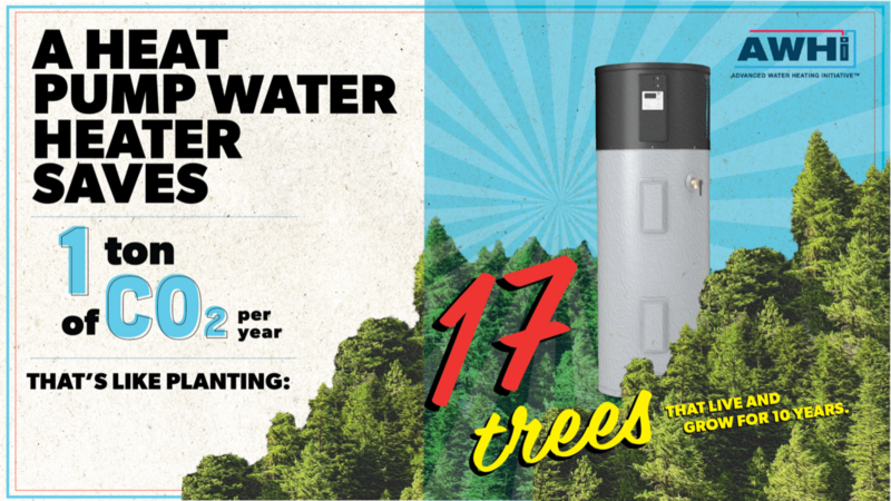 Generate single title from this title Heat Pump Water Heaters Save 1 Ton of CO2 Annually — Making Them the Perfect Earth Day Technology in 70 -100 characters. And it must return only title i dont want any extra information or introductory text with title e.g: " Here is a single title:"