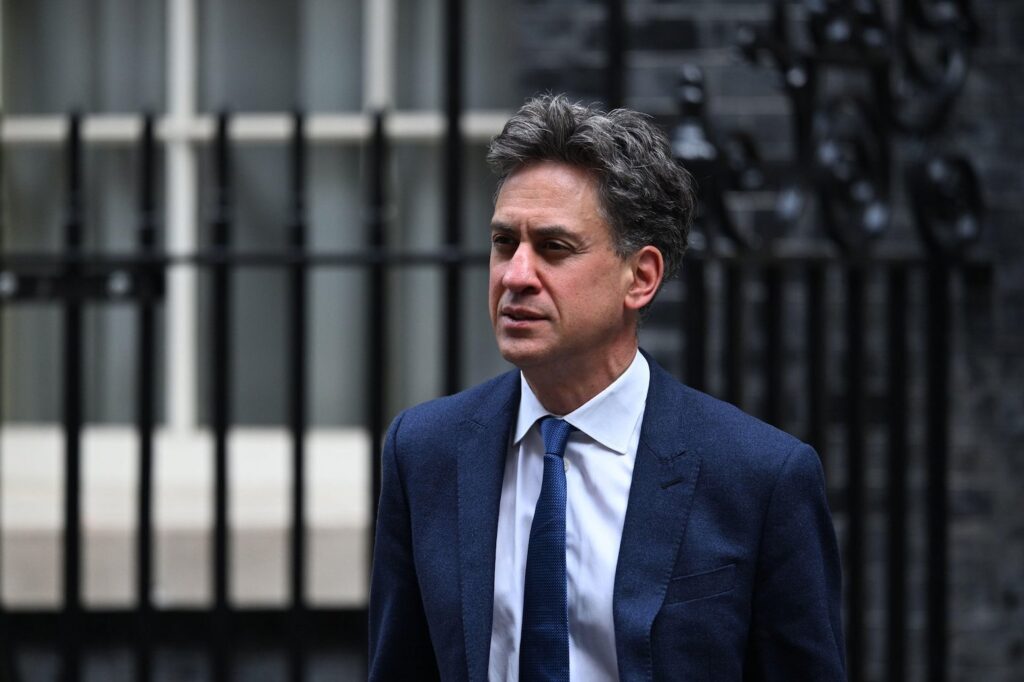 Generate single title from this title Analysis: Attacks on Ed Miliband in UK newspaper editorials have already exceeded 2024 levels
 in 70 -100 characters. And it must return only title i dont want any extra information or introductory text with title e.g: " Here is a single title:"