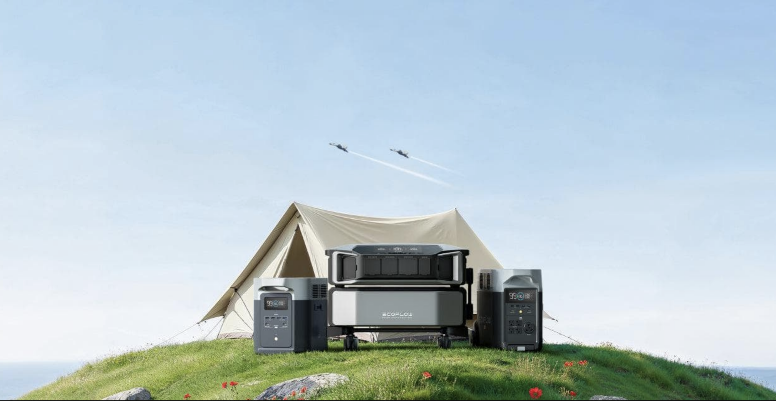 Generate single title from this title EcoFlow's Memorial Day & RV Sales: Unmatched Deals On Solar Generators, Batteries, & Power Stations in 70 -100 characters. And it must return only title i dont want any extra information or introductory text with title e.g: " Here is a single title:"