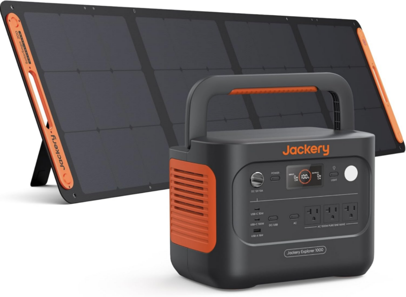 Generate single title from this title Power Anywhere: This Jackery Solar Generator Bundle Is Nearly 50% Off Right Now in 70 -100 characters. And it must return only title i dont want any extra information or introductory text with title e.g: " Here is a single title:"